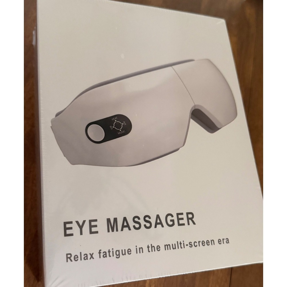 NEW SEALED NOWWISH Eye Massager EM-006 Heat Vibration Bluetooth Music Foldable